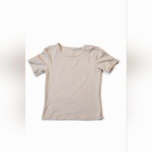 H&M Kids Beige Short Sleeve Tee
